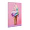 Stupell Industries Dripping Pastel Ice Cream Canvas Wall Art Design by Raymond Powers